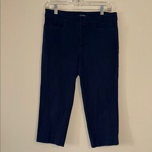 Chaps size 6 Capri stretch Jeans